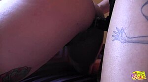 huge tits strapon penetration