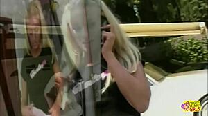 If This Strapon Could Cum, It Would Creampie This Blonde Lesbian Slut