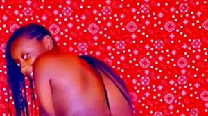 Naked nympho begs to be fucked.