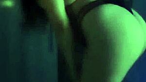 Hot Big Ass in Halloween Lingerie