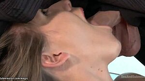 Pretty Babe Rough Fucked by Big Cock