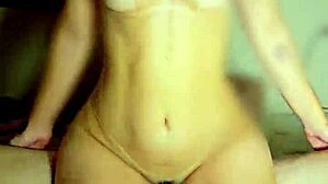 my slutty stepsister sitting hard on my hard cock with her hairy pussy