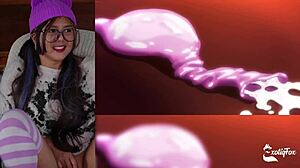 Slutty girl cheats on boyfriend with another guy!