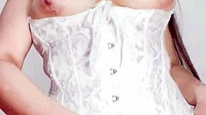 Dengan Memek Bertanda di Leggings, Madrastra Puta Latina Colombia Cameltoe Gergasi