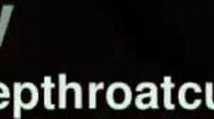 Army Girl's Rough Throat Fuck With Cum On Tits