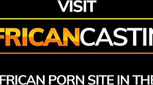 hey, check out this black amateur in pink socks getting assfucked on private casting.