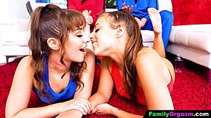 step dads fucking their teen girls after rubbing their feet in familyorgasm