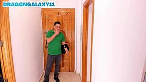 i'm so lonely and horny, i fucked the delivery boy today!