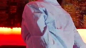 Hot Latina Girl Masturbates Live in Public Homemade Video