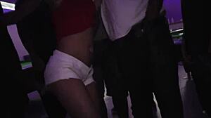 Slut Interracial Gangbang with Deepthroat and Facial?