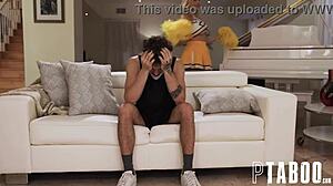 Be each other's cheerleaders Spencer Scott and Apollo Banks in this hardcore POV blowjob scene!