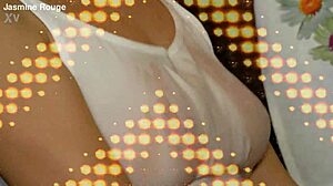 Housewife going crazy in kitchen with sexy tits