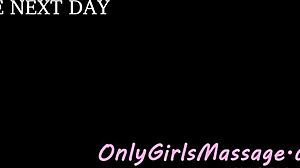 Wow, the Lesbian Masseuse Got Pussyrubbed and Rimmed!