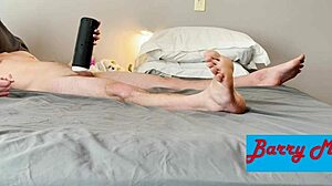 intense edging masturbation with that stroking vibrating sucking toy