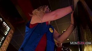 Mature Blonde Boss Barbie Breach In Kinky Quandary Licking Pussy With Mike Mancini