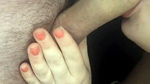 Nanami takes a big dick with whipped cream in her mouth.