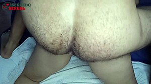 Valentina Chilli receives intimate massage on ass with fingers in vagina and anus.