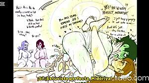 Deku Fucks Wild Wild Pussycat's Pussy In Creampie Scene