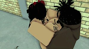 rice bunny takes bbc in an alley way 🐰