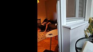 Step Mom Observes Wife Sucking Husband's Dick.