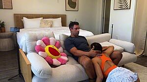 Richard and hailey get caught cheating, then max and huney join the fun