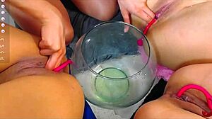 Lucy Eats Squirting Pussies