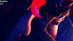 Femdom Foot Worship With Deepthroat