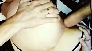 Beautiful Amateur Takes Monster Cock in Anal Assfucking