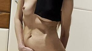 Blonde Babe Tries Dildo For First Time Orgasm