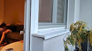 Step Mom Observes Wife Sucking Husband's Dick.