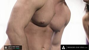 Cheating Wives Almost Caught With Cum In Mouth!