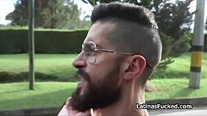 true latina next door gets cocked on casting