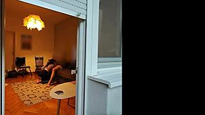 Step Mom Observes Wife Sucking Husband's Dick.