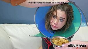 i wacky teen 18+ got taken to butt hole asylum for painful anal therapy