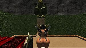 gladiator domination scene with big tits and ass monster action