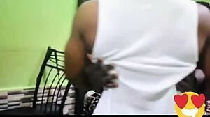 Big Dick Neighbour Charges Phone With Huge Cock In Big Tits