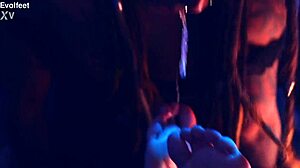 Femdom Foot Worship With Deepthroat