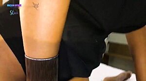 cuckold couple compares big black cock to old one