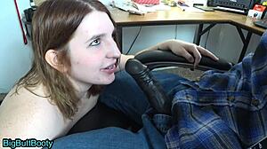 Passionate BBC Slut Sucking