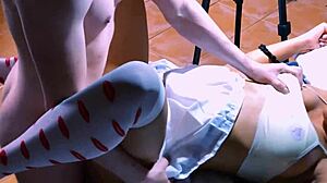 la estudiante dice, seduzco al profesor y lo follo en su casa.