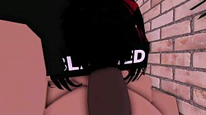 rice bunny takes bbc in an alley way 🐰