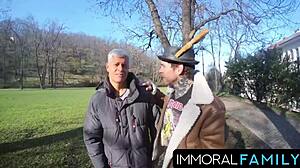 Mia Trejsi BEGS for DOUBLE DICKS in EGG HUNT PUSSY POUNDING