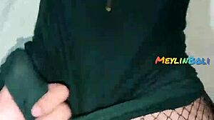 Gothic Big-Ass Nympho Fucked by Neighbor from Behind, Ending Outside All Muddy.