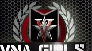 Blonde pornstar Vicky Vette inserts anal plug before sucking cock