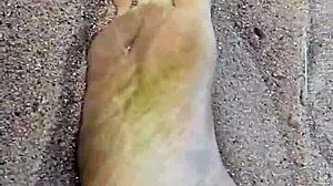 Feet In The Sand: Barefoot Modeling