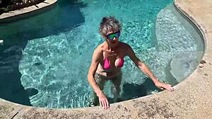 We Went Swimming In A Private Pool In Hawaii Kai