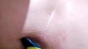 stretching my asshole with dildo and toys