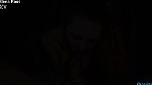 Gorgeous Redhead Elena Ross Gives Intense Blowjob Leading to Facial