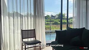 You Have To Fuck Me Hard If You Want To Work For My Step Daddy Public Cumwalk