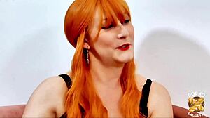 I am vicky belle sexy milf redhead wanting a beautiful dick in lingerie